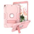 iPad Air 3 Case 10.5 (2019) iPad Pro 10.5 Case Allytech Three Layers Shockproof Kickstand Heavy Protection Bumper Defender Anti-Scratch Back Cover for Apple iPad Air 3/ Pro 10.5 Pink