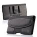 Black5 Horizontal Belt Clip Holster Leather Pouch Case for LG G Vista 2