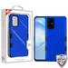 Mybat Tuff Titanium Hybrid Case for Samsung S20 Plus - Blue