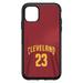 DistinctInk Custom SKIN / DECAL compatible with OtterBox Symmetry for iPhone 11 Pro MAX (6.5 Screen) - Cleveland 23 Jersey - Show Your Love of Basketball