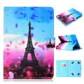 Universal 8.0 inch Tablet Case Allytech Stand Folio Wallet Kids Case for All 7.5-8.5 inch iPad Mini 1 2 3 4 Galaxy Tab A 8.0/ Tab E 8.0/ Tab S2 8.0 Amazon Fire HD 8.0 inch LG Eiffel Tower