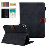 iPad 6th Gen 2018 Case iPad 5th Gen 2017 Case iPad Pro 9.7 Case iPad Air 1 2 Case Dteck Magnetic Flip PU Leather Wallet Case Multi-angle viewing Stand Cover Auto Wake Sleep For iPad 9.7 Black