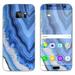 Skin Decal For Samsung Galaxy S7 Edge / Geode Closeskin Decal For Samsung Galaxy S7 Edge / Up Blue Crystals