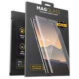 Magglass Galaxy Note 10 Plus Matte Screen Protector (Fingerprint Resistant) Bubble-Free Anti Glare Tempered Glass Display Guard for Samsung Note 10+ (Case Compatible)