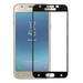 Samsung Galaxy J3 2018 Case Galaxy J3 Orbit Case Galaxy J3 Star Case Galaxy J3 V 2018/J3 Achieve/J3 Aura/Express Prime 3/Amp Prime 3 [Full Screen Coverage] Temper Glass Screen Protector - Black