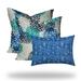 MANU Collection Indoor/Outdoor Lumbar Pillow Set, Envelope Covers w/Inserts - 20 x 20