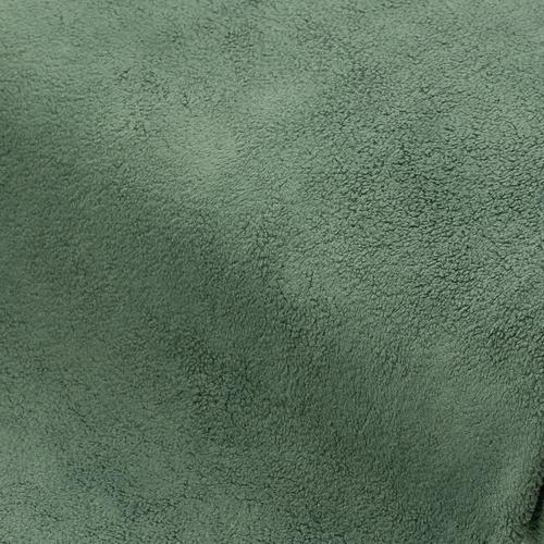 Baumwoll-Polyester-Fleece, grün