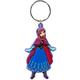 Disney's Soft Touch PVC Key Ring: Anna