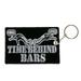 Hot Leathers Double Sided Key Chains, TIME BEHIND BARS - High Quality Embroidered PATCH KEYCHAIN - 3" x 2"