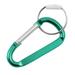 7mm 2.75" Medium Carabiner Key Chain - Green