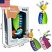 Cute Baby Car Flicker Key kid Musical Key Babys Sound and Light Pretend Toy Keychain 10 Song