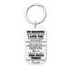 AM Landen To My Daughter from Dad Personalized Stainless Steel Engraved #B Dog Tag Key-chain