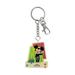 Disney Parks Minnie and Mickey Contemporary Keychain New with Tags