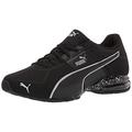 PUMA Herren Cell-Surin 2 Laufschuh, Mattgesprenkeltes Schwarz-Silber, 42.5 EU