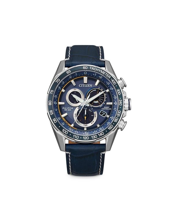 Eco - Drive Pcat Chronograph - Blue - Citizen Watches