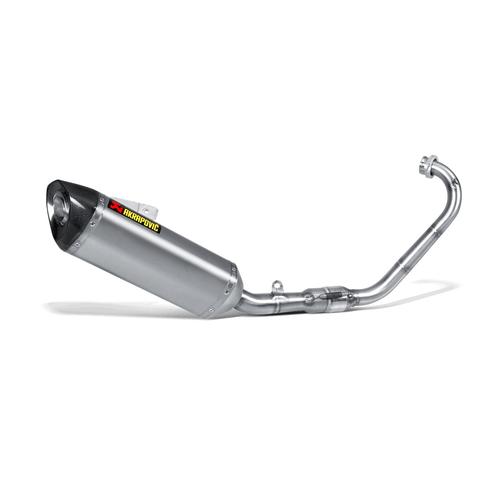 Akrapovic Slip-On Racing Line Titanium Auspuffanlage, silber