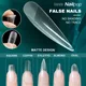 Faux ongles nouvelles pointes mates Capsule de faux ongles pression sur