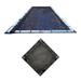 Blue Wave Rectangular Leaf Net In Ground Pool Cover