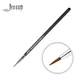 Jessup – Pinceau EYELINER de maquillage en fibres synthétiques noir-argent brosse de HAUTE