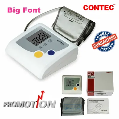 CONTEC-Tensiomètre Ambulatoire Sphygmomanomètre NIBP CONTEC08D Utilisation au Bras Manchette