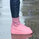 Couvre-chaussures en silicone imperméable unisexe bottes de pluie extérieur antidérapant