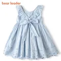 Bear Leader-Robe élégante pour fille costume de fête motif floral tenue de princesse vêtements