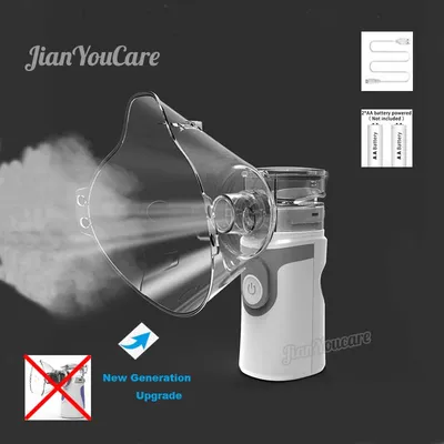 JianYouCare-Nébuliseur portable à mailles inhalateur silencieux inhalateur pour enfants et adultes