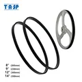 TASP – rubans en caoutchouc pour roue de scie à ruban pneus de 8" 1425 mm 9" 1570 mm 12" 2240