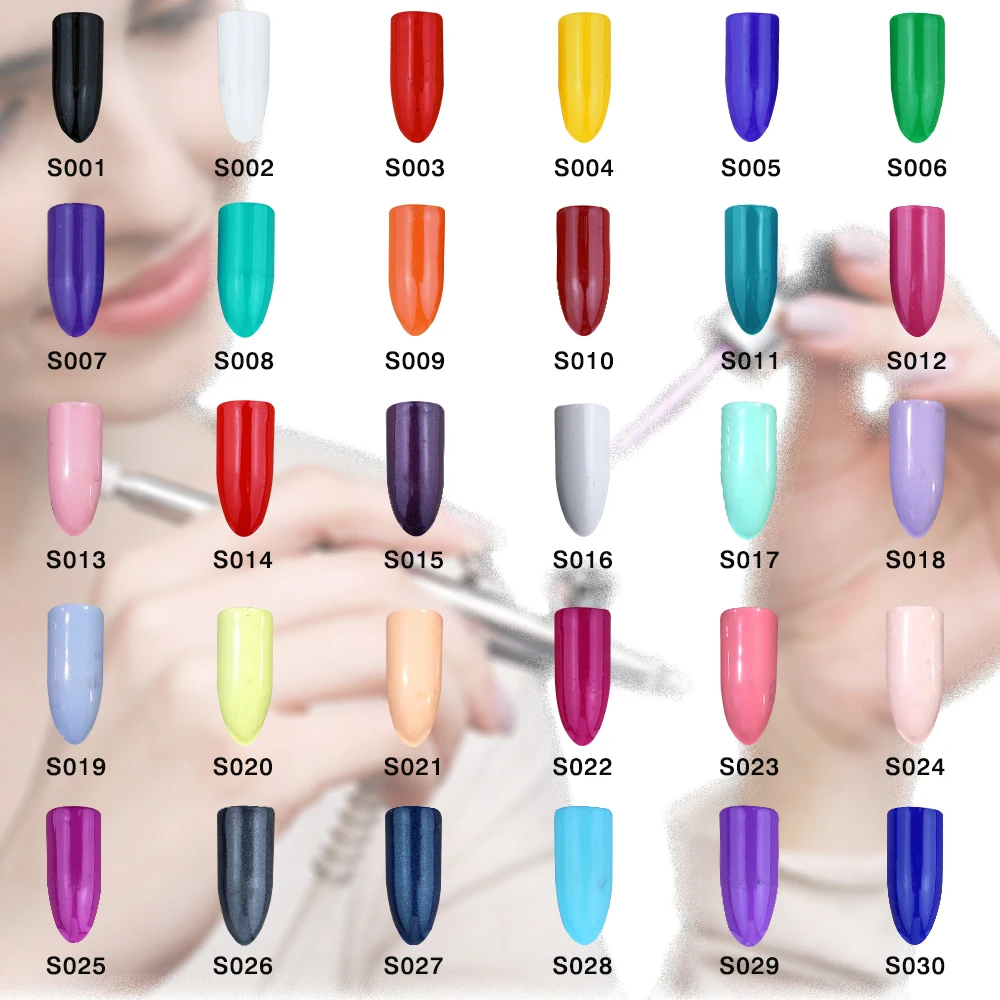 OPHIR aérographe Gel pour ongles manucure UV LED Gel pour aérographe Base d