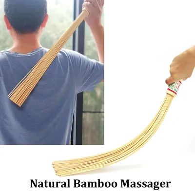 Outil de massage corporel en bambou naturel masseur musculaire relaxant anciers Pat appareil Gua