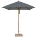 Bambrella Levante Square Bamboo Umbrella - 2.1m SQ-L-G