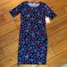 Lularoe Dresses | Lularoe Julia Dress Small Nwt | Color: Blue/Red | Size: S