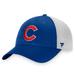 Men's Fanatics Branded Royal/White Chicago Cubs Core Structured Trucker Snapback Hat