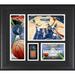 Karl-Anthony Towns Minnesota Timberwolves Framed 15" x 17" Player Collage with a Piece of Team-Used Basketball