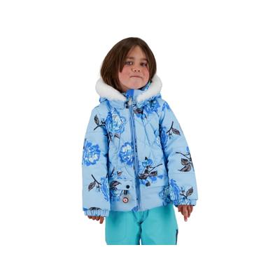 Obermeyer Roselet Jacket - Girls Roses-R-Blue 4 51...