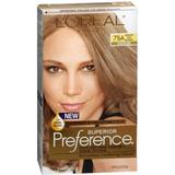 L Oreal Paris Superior Preference Hair Color [7-1/2A] Medium Ash Blonde (Cooler) 1 Each 4 Pack