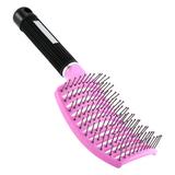 OTVIAP Salon Hair Care Brush ABS Manual Comb Dry & Wet Hair Brush Hair Care For Office Workers All-age Women
