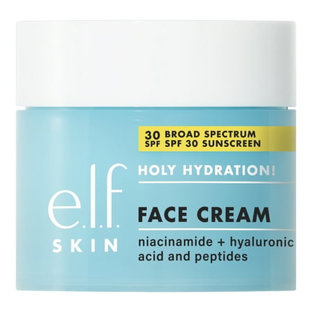 e.l.f. SKIN Holy Hydration! Face Cream Broad Spectrum SPF 30 Sunscreen 1.7oz