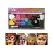 Tomshoo 15 Colors Face Paint Kit with 2 Brushes Washable Face Body Painting Palette Hypoallergenic Facepaint for and Adults Christmas Makeup Birthday Costume Party Supplies