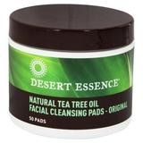 Natural Facial Cleansing Pads with Tea Tree Oil - 50 Pad(s) by Desert Essence (pack of 2)