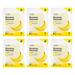 Soo AE FOOD STORY - BANANA MASK - 6 ea Bundle pack - Moisturizing Vegan Facial mask