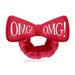 Double Dare OMG OMG! Mega Hair Face Wash Head Band - Red