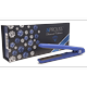 Proliss Diamond Tourmaline 3/4 Plates Mini Travel Hair Straightener Flat Iron - Use For Travel or On Your Shorter Strands and Roots To Quickly Smooth The Hair (Blue)