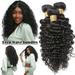 Benehair Deep Wave Malaysian Virgin Human Hair Extensions Hair Weave Weft Black Women 10 -30 4 Bundles 400G 8A
