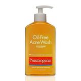 Neutrogena Oil-Free Acne Wash Cleanser Pump Salicylic Acid Acne Treatment - 9.1 Oz 3 Pack