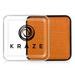 Kraze FX Square - Metallic Orange Face Paint (25 gm) - Hypoallergenic Non-Toxic Water Activated Professional Face & Body Painting Makeup Supplies for Sensitive Skin Kid Safe Adults