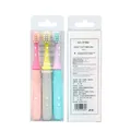 Tête de brosse à dents en silicone pour enfants poils souples mignons chambre peu plus lente