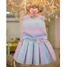 PUDCOCO-Vêtements AdTosToddler pour bébés filles jupes tutu ensembles de tenues de fête été 1-3