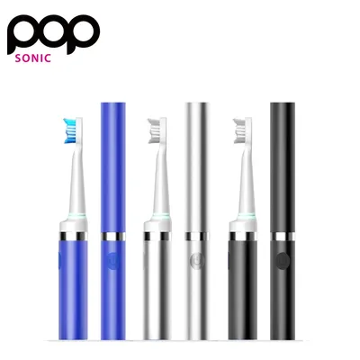 POP-Brosse à dents électrique à batterie fine portable voyage Sonic bly IC The Go Everywhere
