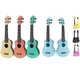 Ukulele acoustique coloré Hawaii JEGuitarra jouet musical cadeau pour enfants et musique maire